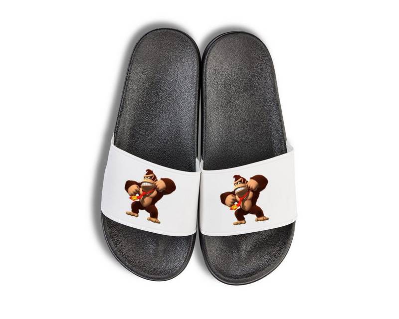 Youth Designz Donkey Kong Unisex Badelatschen Flip Flops Badeschuh mit lustigen Print Für Damen und Herren von Youth Designz