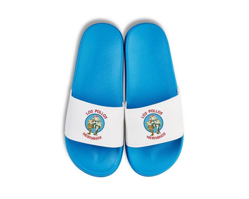 Youth Designz Hermanos Unisex Badelatschen Flip Flops Badeschuh mit lustigen Logo für Herren & Damen von Youth Designz
