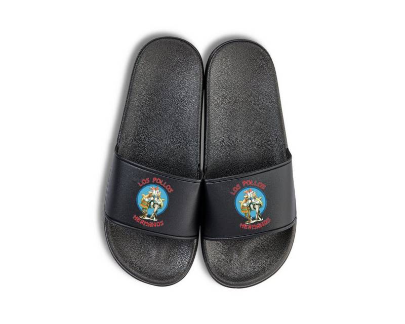Youth Designz Hermanos Unisex Badelatschen Flip Flops Badeschuh mit lustigen Logo für Herren & Damen von Youth Designz