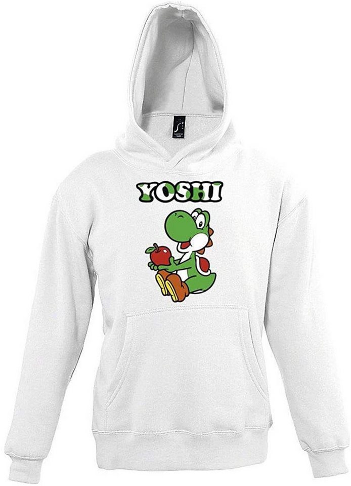 Youth Designz Hoodie Kinder Kapuzenpullover Hoodie Pullover Yoshi für Jungen & Mädchen mit trendigem Motiv von Youth Designz
