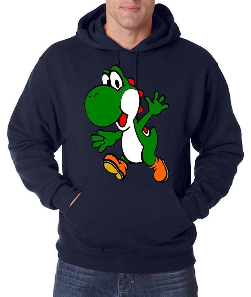 Youth Designz Hoodie Yoshi Herren Hoodie Pullover mit Retro Gaming Print von Youth Designz