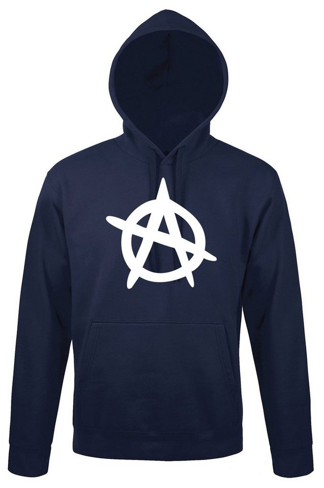 Youth Designz Kapuzenpullover Anarchy A Anarchie Herren Hoodie Pullover mit modischem Print von Youth Designz