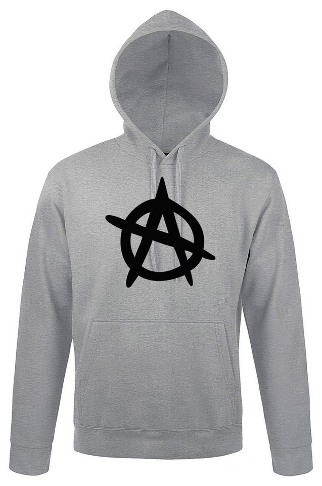 Youth Designz Kapuzenpullover Anarchy A Anarchie Herren Hoodie Pullover mit modischem Print von Youth Designz