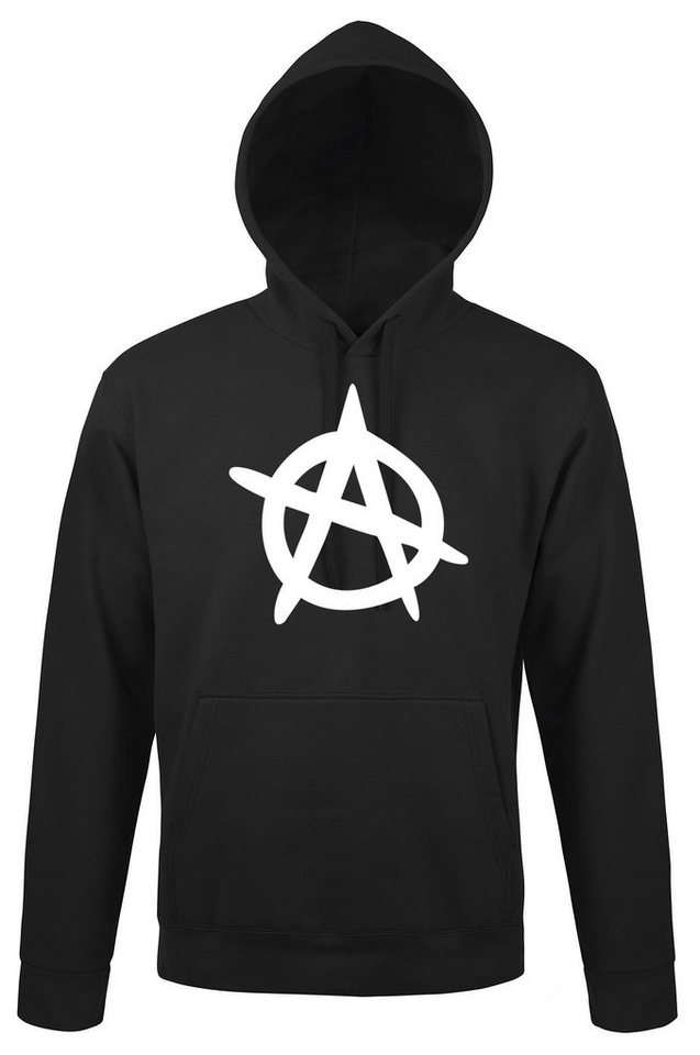 Youth Designz Kapuzenpullover Anarchy A Anarchie Herren Hoodie Pullover mit modischem Print von Youth Designz