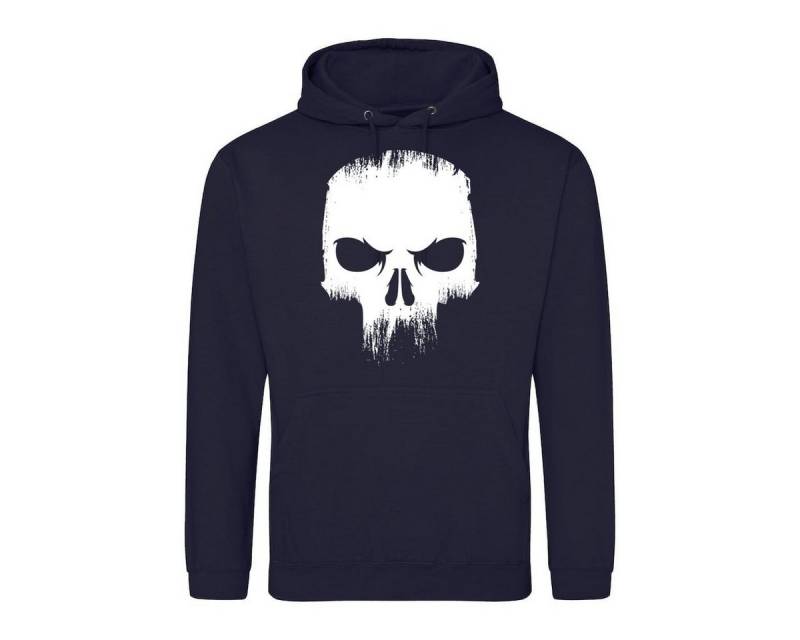 Youth Designz Kapuzenpullover Angry Skull Totenkopf Herren Hoodie Pullover mit trendigem Frontprint von Youth Designz