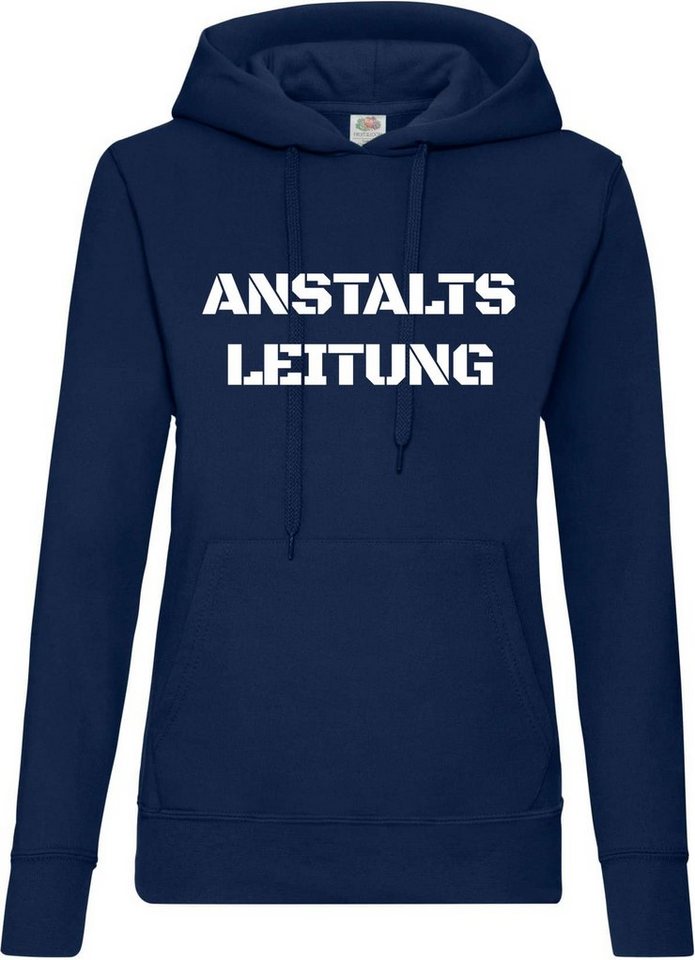 Youth Designz Kapuzenpullover "Anstaltsleitung" Damen Hoodie Pullover mit lustigem Frontprint Youth Designz Kapuzenpullover "Anstaltsleitung" Damen Hoodie Pullover mit lustigem Frontprint von Youth Designz