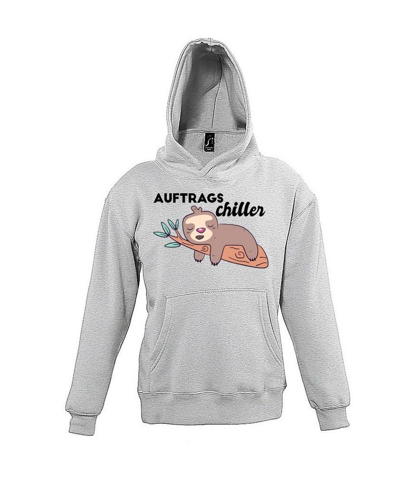 Youth Designz Kapuzenpullover Auftrags Chiller Kinder Hoodie Pullover Mit lustigem Frontprint von Youth Designz