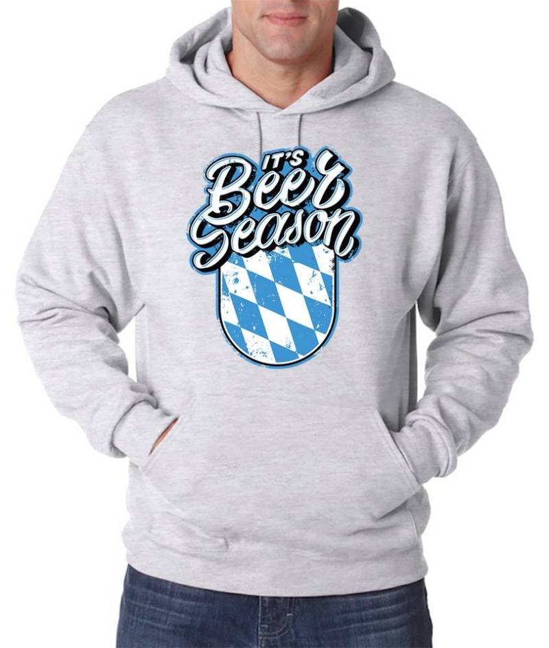 Youth Designz Kapuzenpullover Bayern Beer Season Herren Hoodie Pullover mit trendigem Frontprint von Youth Designz