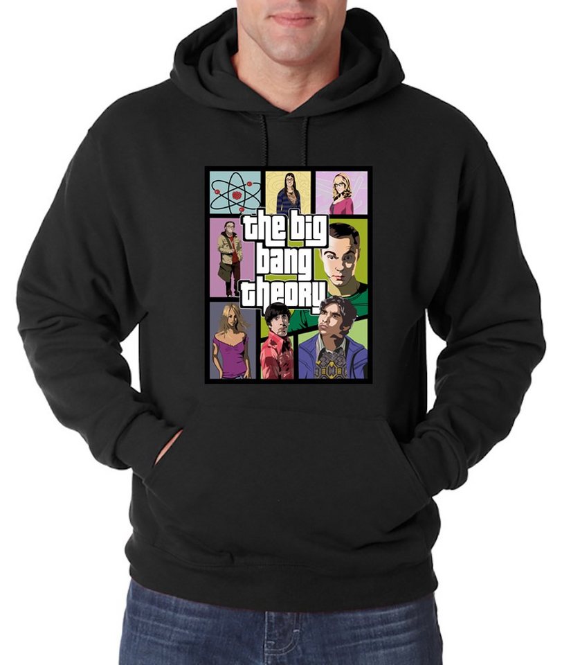 Youth Designz Kapuzenpullover Big Bang Popart Herren Hoodie Pullover mit modischem Gaming-Serien Motiv von Youth Designz