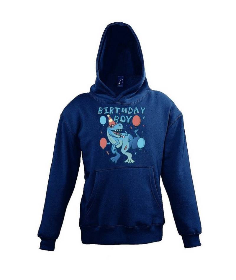 Youth Designz Kapuzenpullover Birthday Boy Kinder Hoodie Pullover im Geburtstag Look von Youth Designz