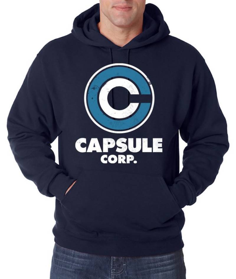 Youth Designz Kapuzenpullover CapsuleCorp Herren Hoodie Pullover Youth Designz Kapuzenpullover CapsuleCorp Herren Hoodie Pullover von Youth Designz