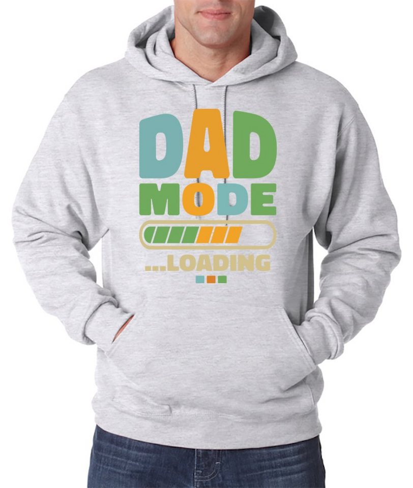 Youth Designz Kapuzenpullover DAD Mode Loading Herren Hoodie Pullover mit coolem Papa Motiv von Youth Designz