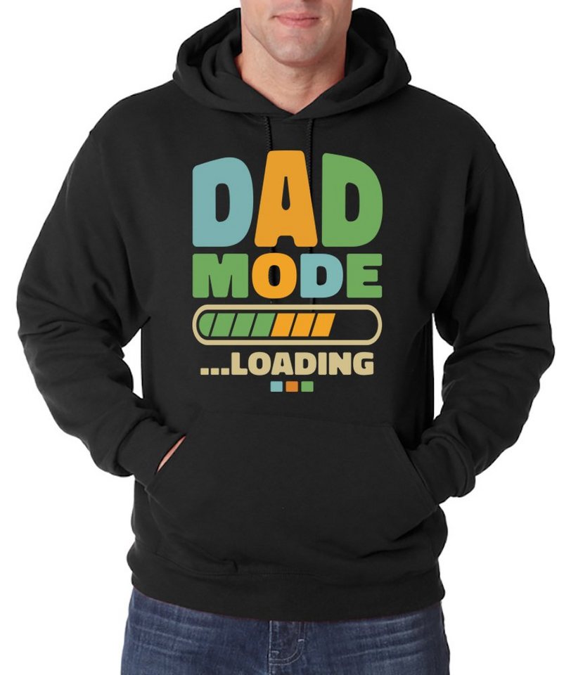 Youth Designz Kapuzenpullover DAD Mode Loading Herren Hoodie Pullover mit coolem Papa Motiv von Youth Designz