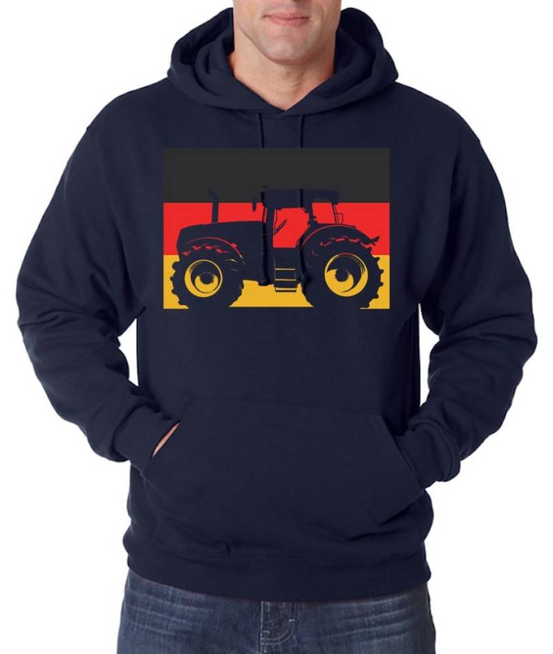 Youth Designz Kapuzenpullover Deutschland Traktor Herren Hoodie Pullover mit trendigem Frontprint Youth Designz Kapuzenpullover Deutschland Traktor Herren Hoodie Pullover mit trendigem Frontprint von Youth Designz