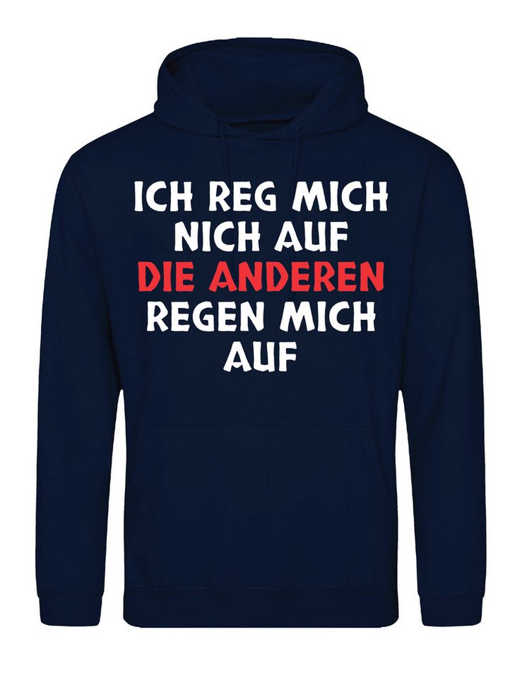Youth Designz Kapuzenpullover Die anderen regen mich auf: Herren Hoodie Pullover Statement Geschenk mit lustigen Aufdruck für Männer von Youth Designz