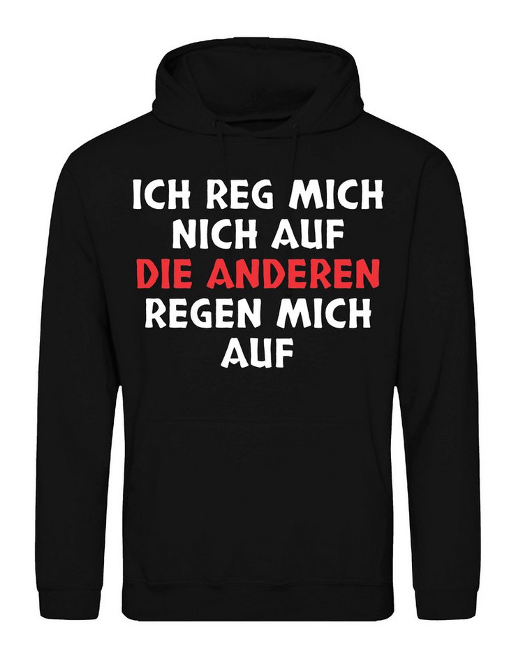 Youth Designz Kapuzenpullover Die anderen regen mich auf: Herren Hoodie Pullover Statement Geschenk mit lustigen Aufdruck für Männer von Youth Designz