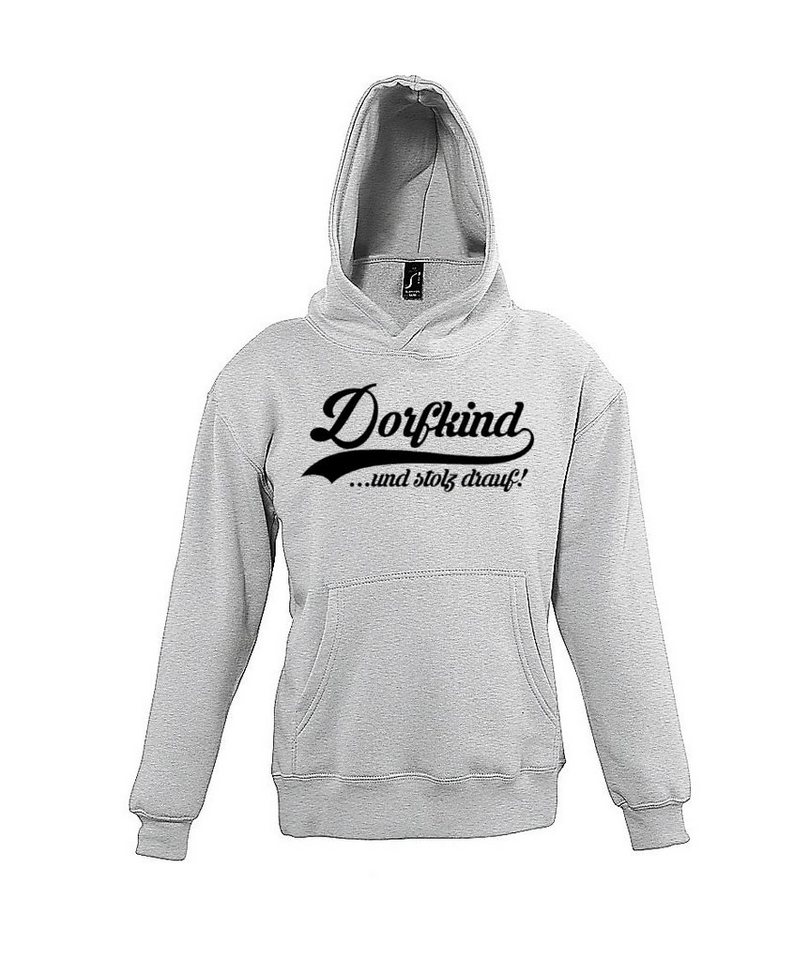 Youth Designz Kapuzenpullover Dorfkind Kinder Hoodie Pullover mit lustigem Frontprint von Youth Designz