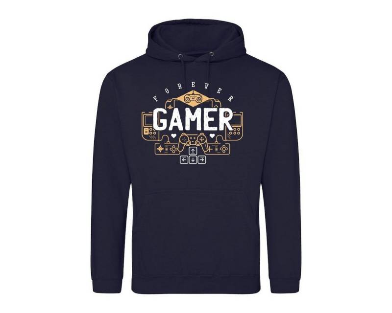 Youth Designz Kapuzenpullover Gamer Forever Herren Hoodie Pullover mit trendigem Frontprint Youth Designz Kapuzenpullover Gamer Forever Herren Hoodie Pullover mit trendigem Frontprint von Youth Designz