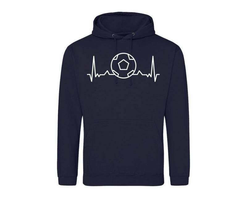 Youth Designz Kapuzenpullover Heartbeat Fußball Herren Hoodie Pullover mit trendigem Frontprint Youth Designz Kapuzenpullover Heartbeat Fußball Herren Hoodie Pullover mit trendigem Frontprint von Youth Designz