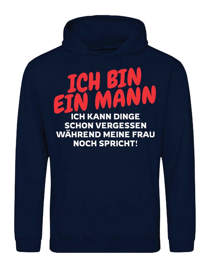 Youth Designz Kapuzenpullover "Ich bin ein Mann" Herren Hoodie Pullover Aufdruck Geschenk Ehemänner mit lustigen Frontprint für Männer von Youth Designz