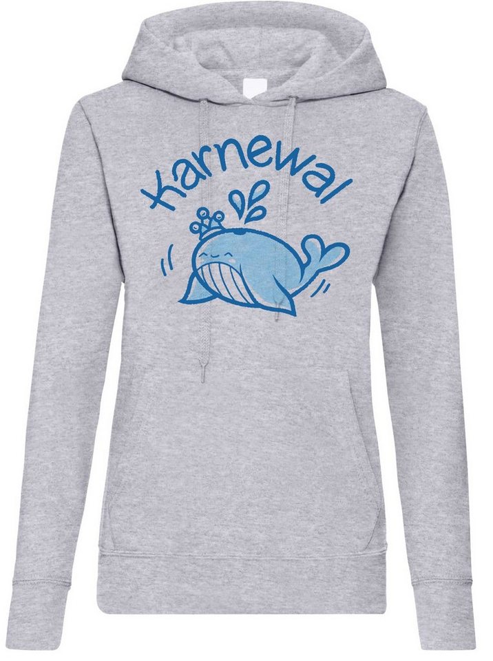 Youth Designz Kapuzenpullover Karnewal Damen Hoodie Fun Pullover Fasching Karneval Kostüm mit lustigem Spruch von Youth Designz
