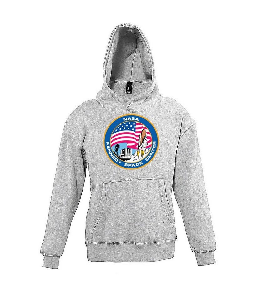 Youth Designz Kapuzenpullover Kennedy Space Center Kinder Hoodie Pullover mit modischem Logo Print von Youth Designz