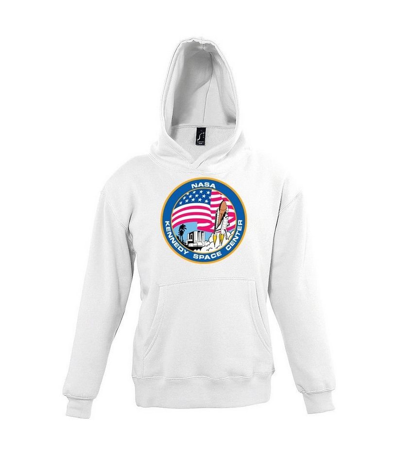 Youth Designz Kapuzenpullover Kennedy Space Center Kinder Hoodie Pullover mit modischem Logo Print von Youth Designz