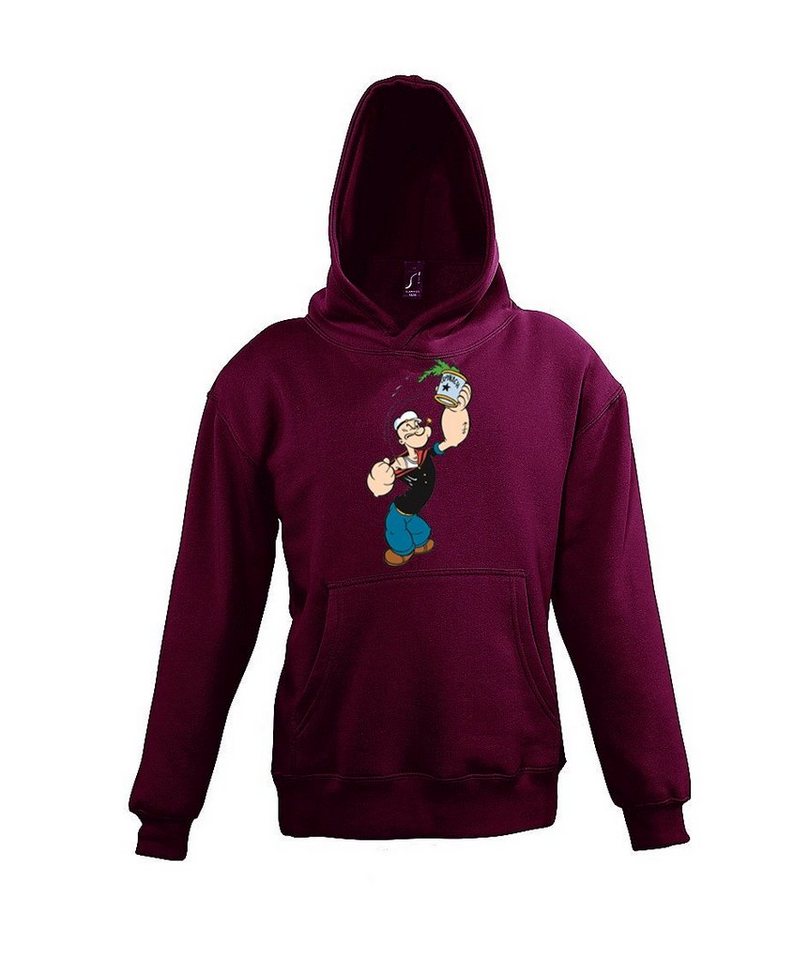 Youth Designz Kapuzenpullover Kinder Hoodie Pullover mit Popeye mit retro Print von Youth Designz