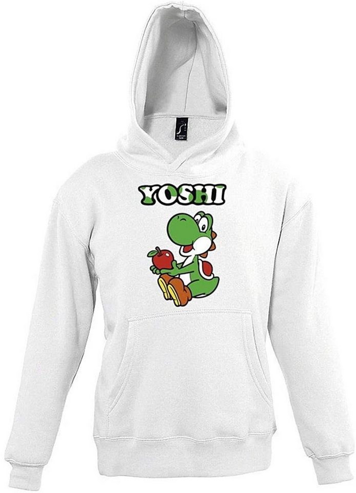 Youth Designz Kapuzenpullover Kinder Kapuzenpullover Hoodie Pullover Yoshi für Jungen & Mädchen mit modischem Print von Youth Designz