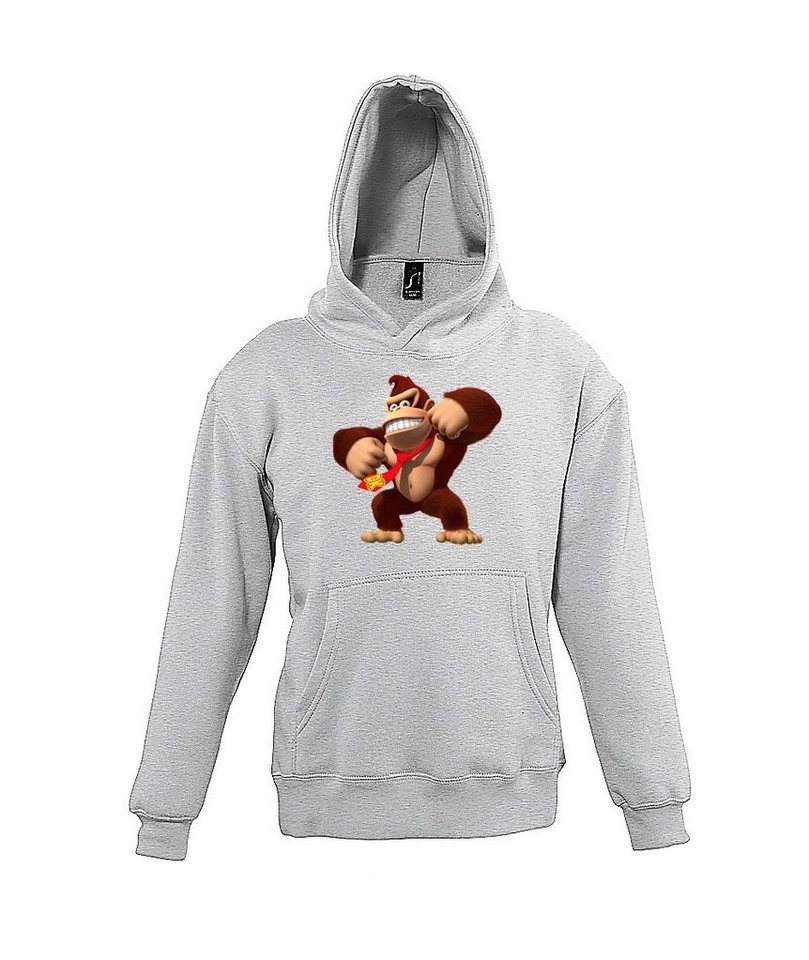 Youth Designz Kapuzenpullover Kong Donkey Kinder Hoodie Pullover für Jungen und Mädchen mit trendigem Gaming Motiv von Youth Designz