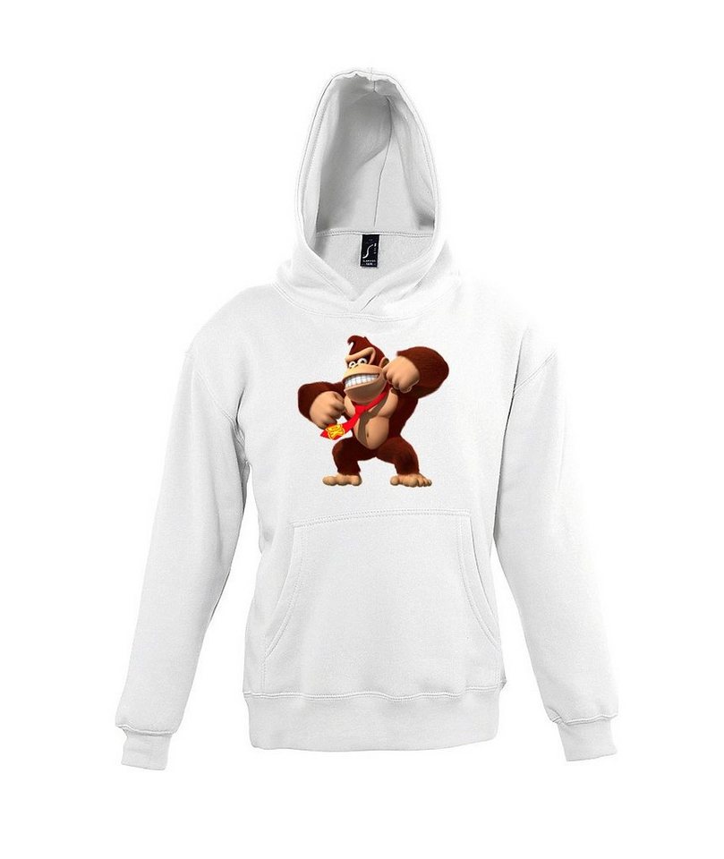 Youth Designz Kapuzenpullover Kong Donkey Kinder Hoodie Pullover für Jungen und Mädchen mit trendigem Gaming Motiv von Youth Designz