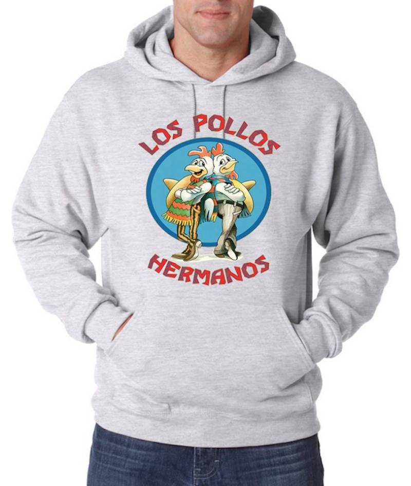 Youth Designz Kapuzenpullover Los Pollos Hermanos Herren Hoodie Pullover mit trendigem Frontprint von Youth Designz