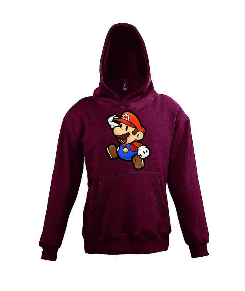 Youth Designz Kapuzenpullover Mario Kinder Hoodie Pullover für Jungen & Mädchen mit modischem Print von Youth Designz