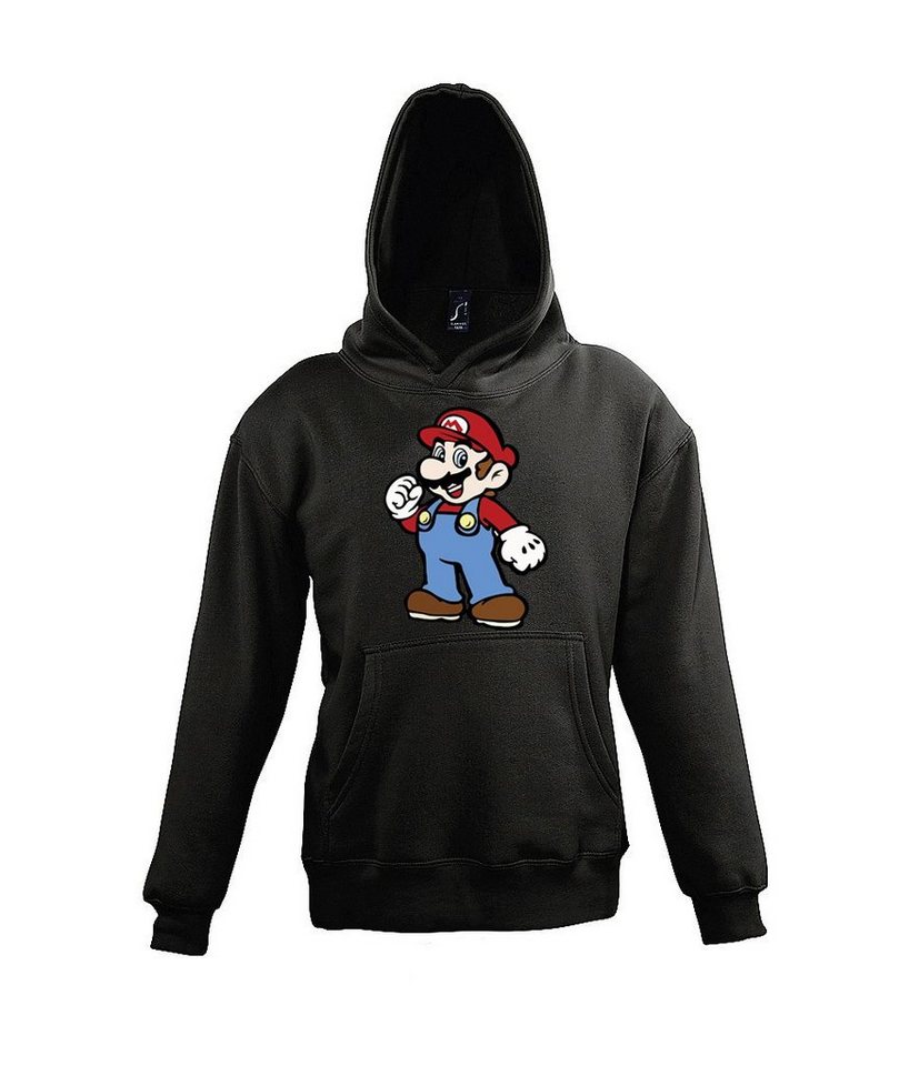 Youth Designz Kapuzenpullover Mario Kinder Hoodie Pullover für Jungen und Mädchen mit modischem Print von Youth Designz