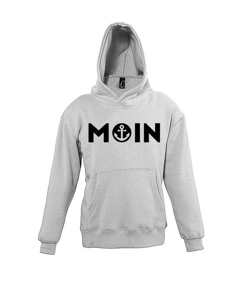 Youth Designz Kapuzenpullover Moin Leuchtturm Kinder Hoodie Pullover mit lustigem Frontprint von Youth Designz