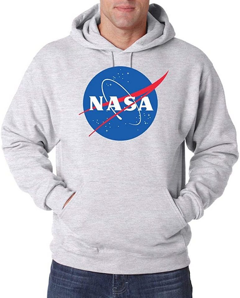 Youth Designz Kapuzenpullover NASA Logo Herren Hoodie Pullover mit modischem Space Print von Youth Designz