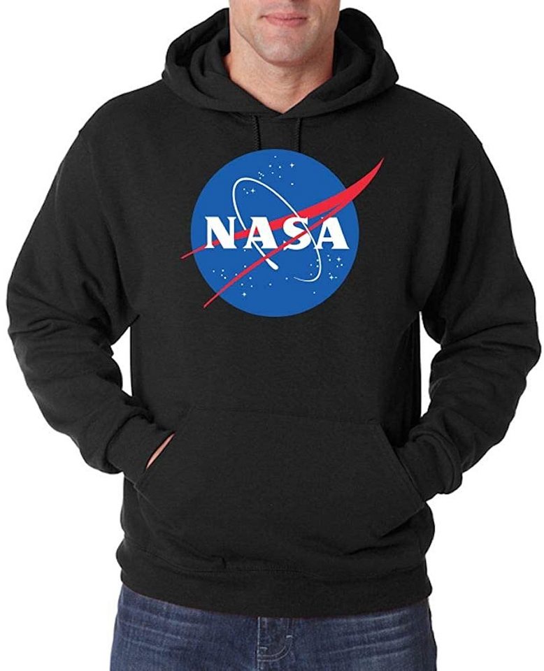 Youth Designz Kapuzenpullover NASA Logo Herren Hoodie Pullover mit modischem Space Print von Youth Designz