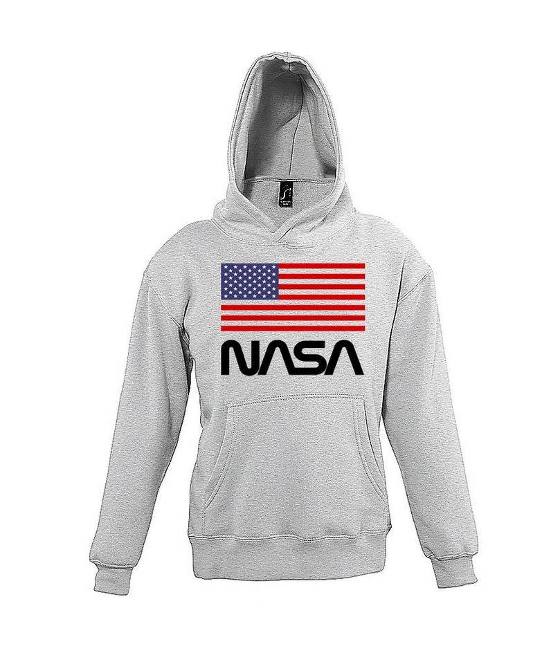 Youth Designz Kapuzenpullover NASA USA Kinder Hoodie Pullover für Jungen und Mädchen mit modischem NASA USA Print von Youth Designz