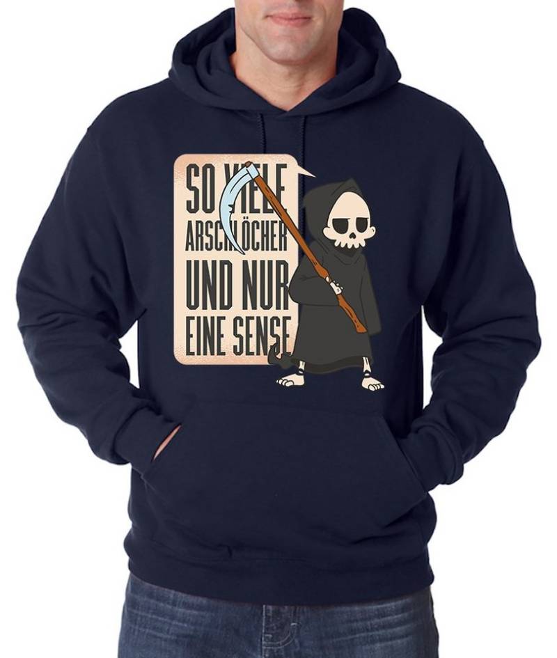 Youth Designz Kapuzenpullover Nur eine Sense Herren Hoodie Pullover mit lustigem Frontprint Youth Designz Kapuzenpullover Nur eine Sense Herren Hoodie Pullover mit lustigem Frontprint von Youth Designz
