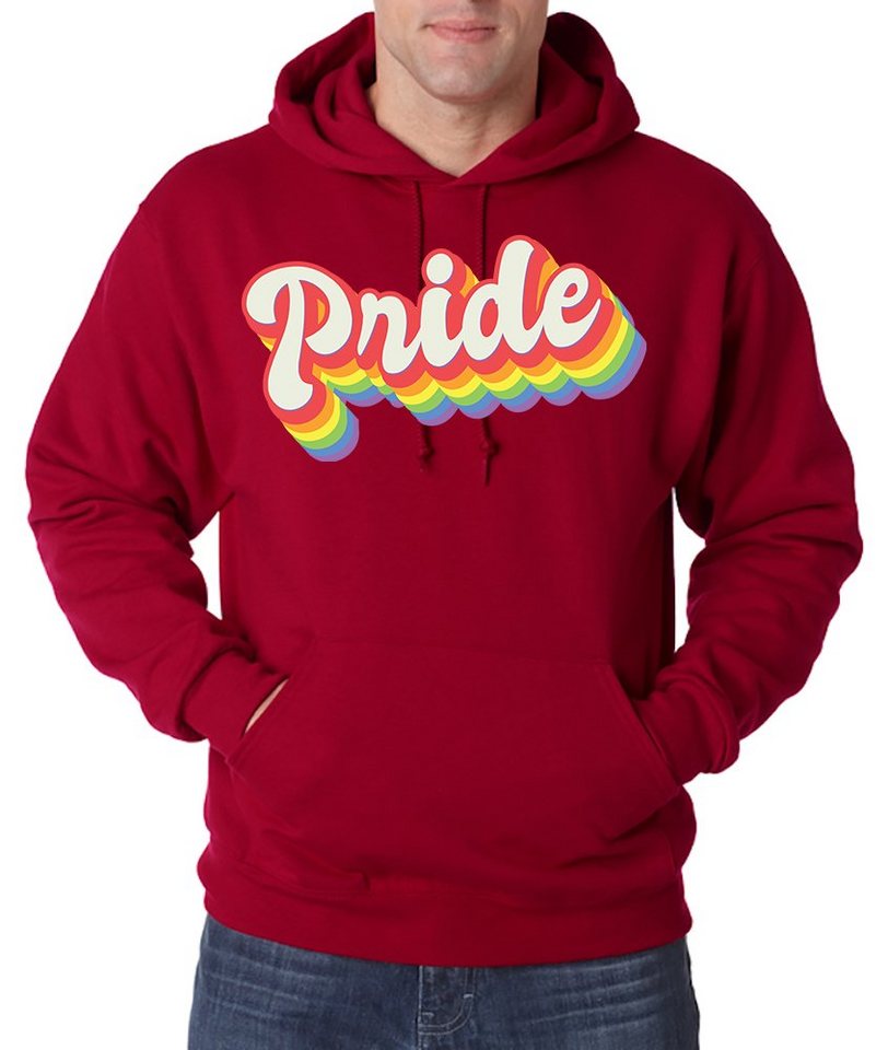 Youth Designz Kapuzenpullover PRIDE Herren Hoodie Pullover mit trendigem Frontprint Youth Designz Kapuzenpullover PRIDE Herren Hoodie Pullover mit trendigem Frontprint von Youth Designz