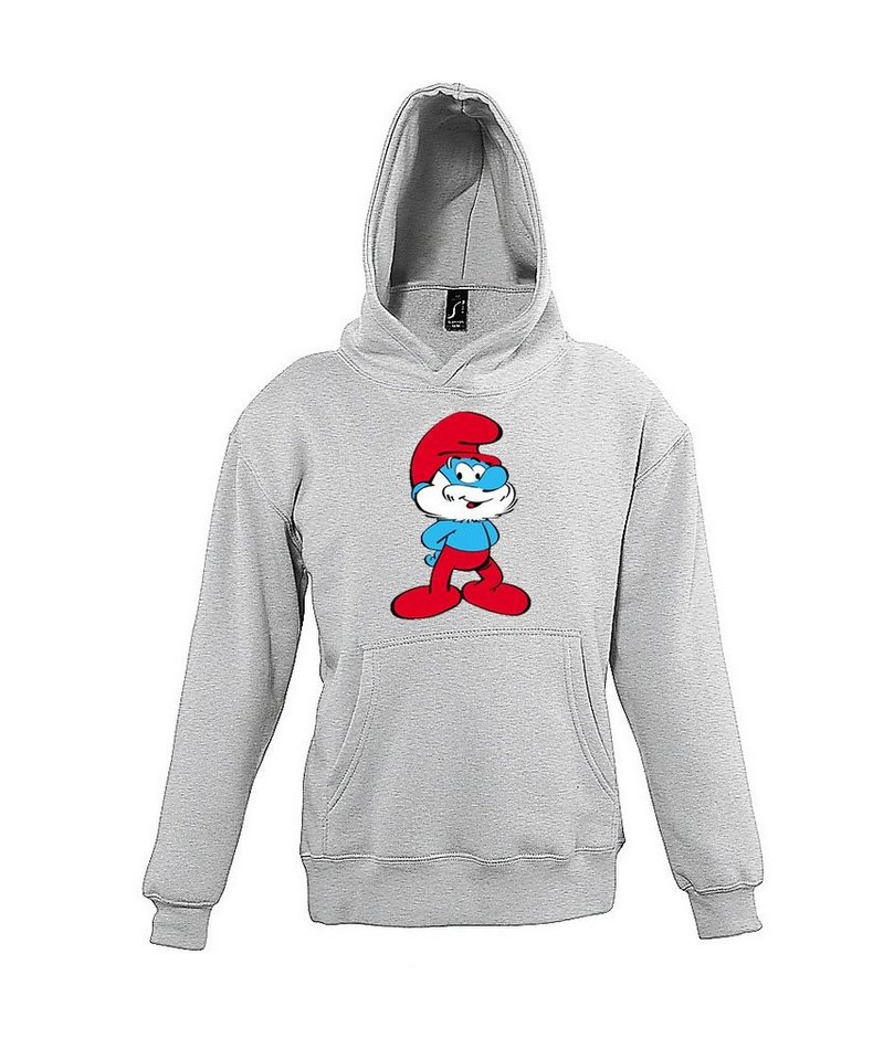 Youth Designz Kapuzenpullover Papa Schlumpf Kinder Hoodie Pullover mit Lustigem Print von Youth Designz