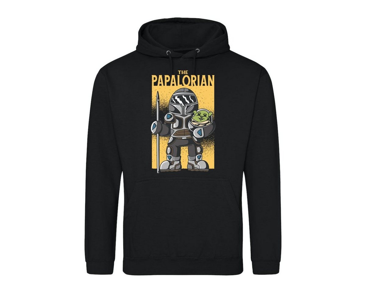 Youth Designz Kapuzenpullover Papalorian Herren Hoodie Pullover mit trendigem Frontprint von Youth Designz