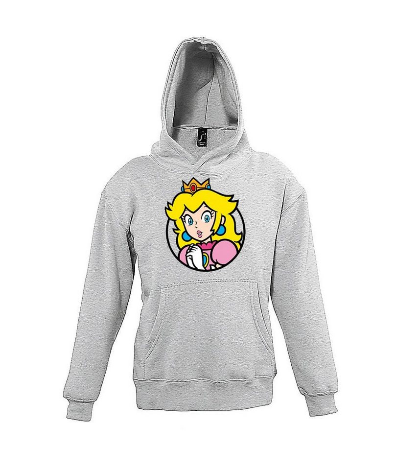 Youth Designz Kapuzenpullover Peach Kinder Hoodie Pullover für Mädchen mit Retro Gaming Motiv von Youth Designz