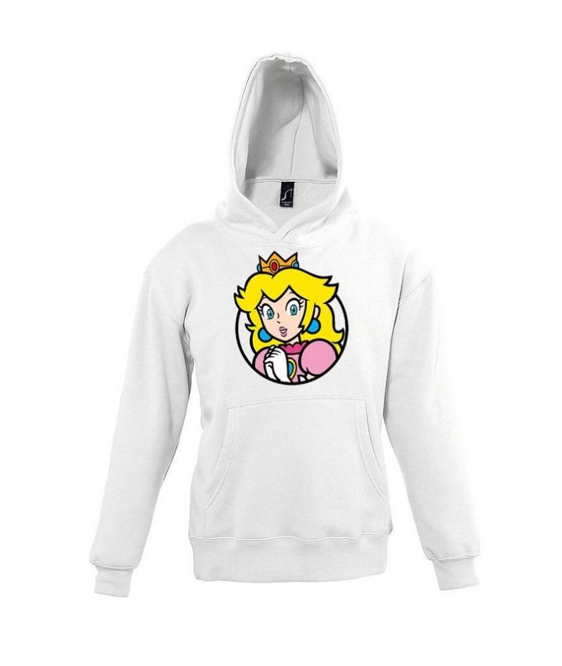 Youth Designz Kapuzenpullover Peach Kinder Hoodie Pullover für Mädchen mit Retro Gaming Motiv von Youth Designz