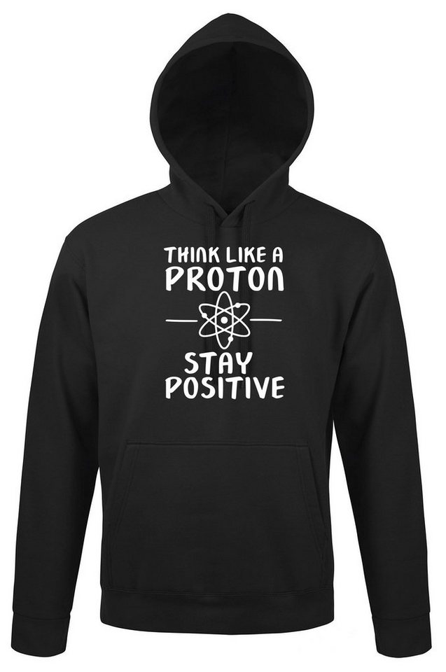 Youth Designz Kapuzenpullover Proton Herren Hoodie Pullover mit lustigem Sci-Fi Print von Youth Designz