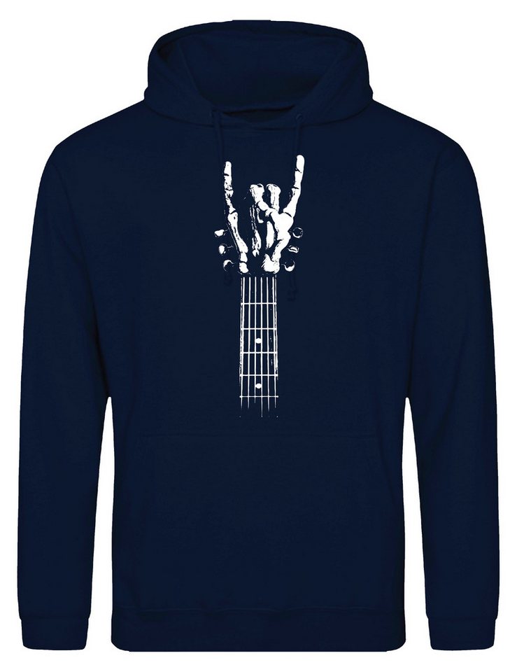 Youth Designz Kapuzenpullover Rock Gitarre Herren Hoodie Pullover mit modischem Frontprint von Youth Designz