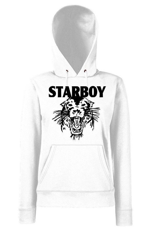 Youth Designz Kapuzenpullover Starboy Damen Hoodie Pullover mit trendigem Musik Logo von Youth Designz