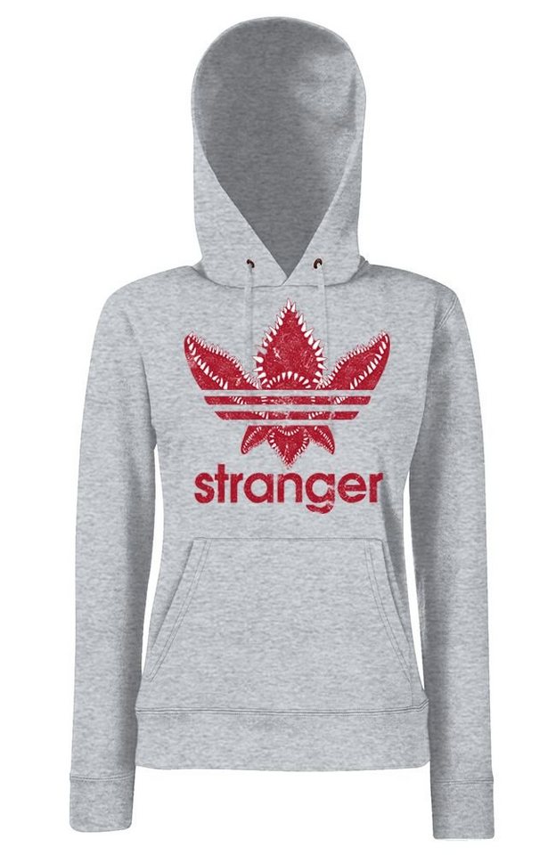 Youth Designz Kapuzenpullover Stranger Damen Hoodie Pullover mit trendigem Logoprint von Youth Designz