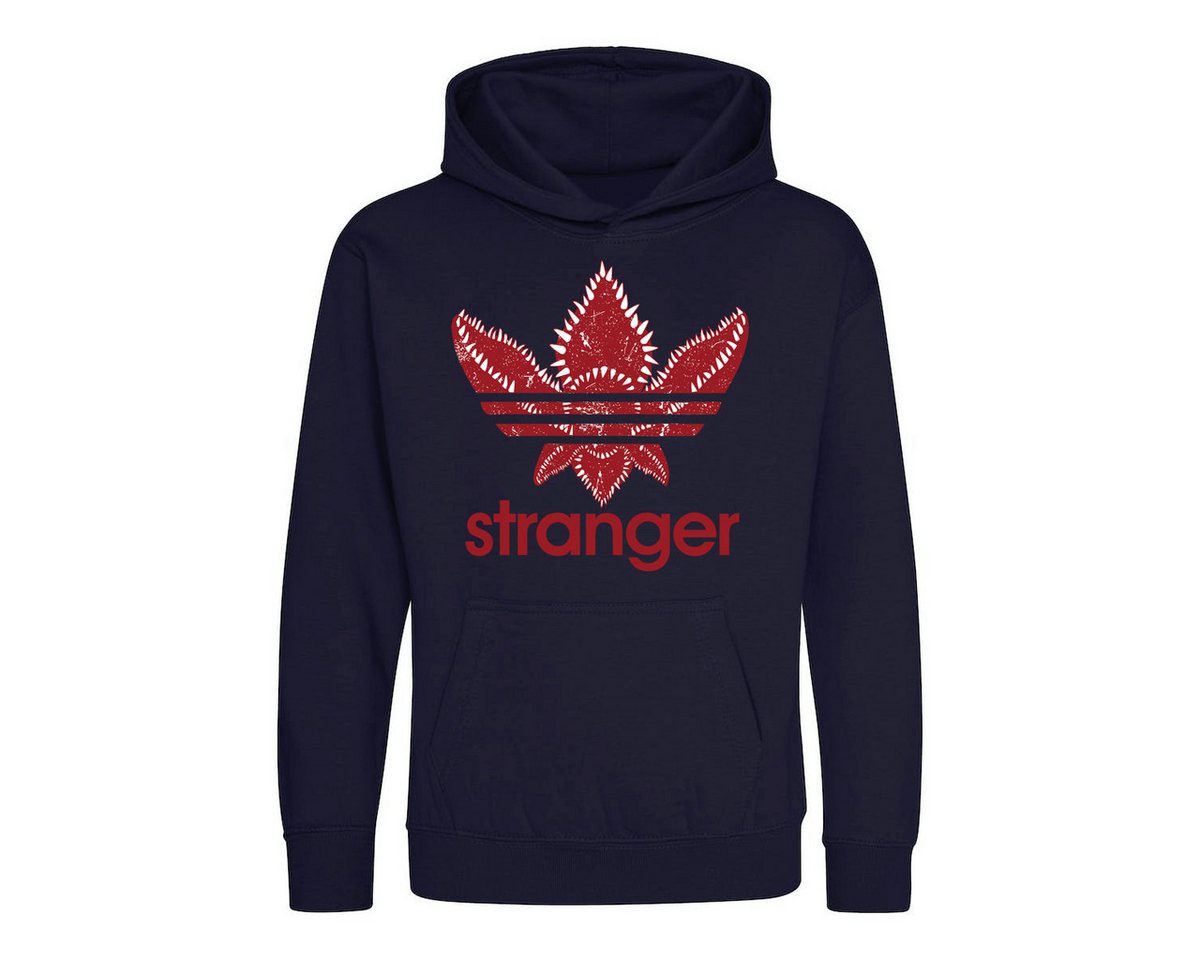 Youth Designz Kapuzenpullover Stranger Kinder Hoodie Pullover für Jungen & Mädchen Fun-Print Spruch mit Retro Nostalgie Aufdruck von Youth Designz