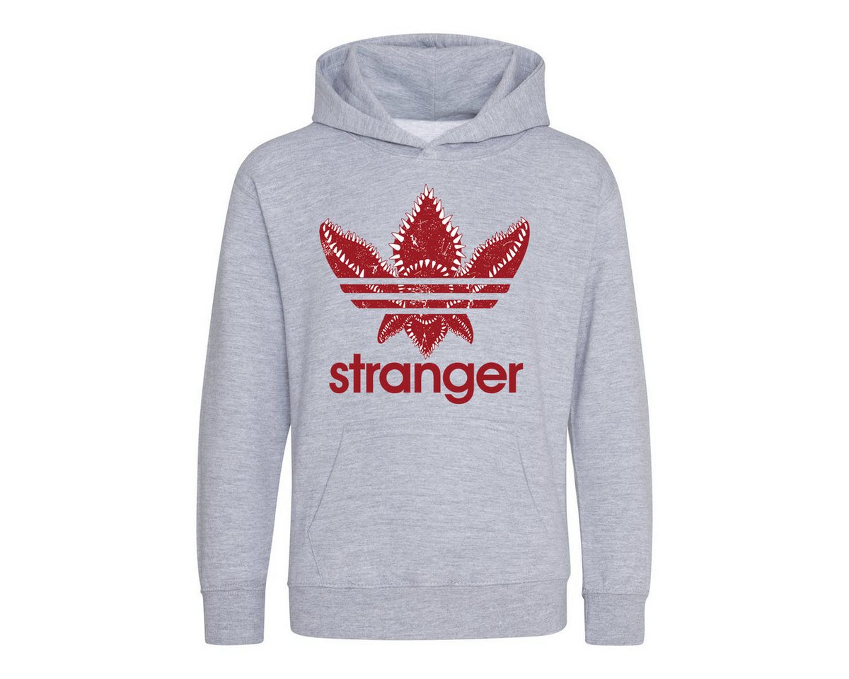Youth Designz Kapuzenpullover Stranger Kinder Hoodie Pullover für Jungen & Mädchen Fun-Print Spruch mit Retro Nostalgie Aufdruck von Youth Designz